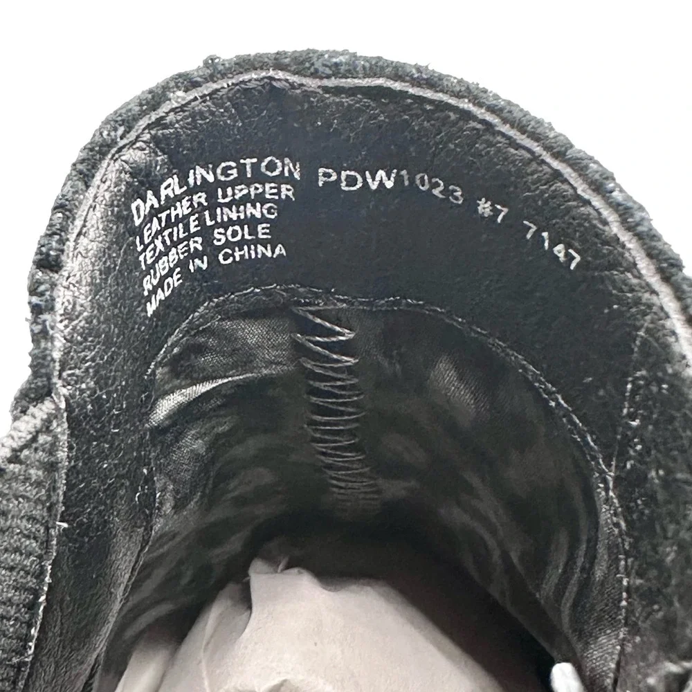 Abeo | Women | Darlington Black Leather Side Zip Ankle Booties | Size 7 - Picture 14 of 14